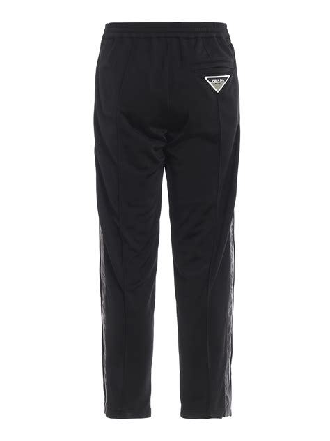 prada swooshing pants|prada sweatpants men's.